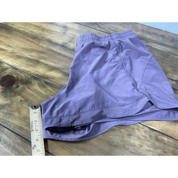Athleta Mesh Racer Run Short 4” Purple Womens Athletic Shorts 1X - Picture 10 of 11